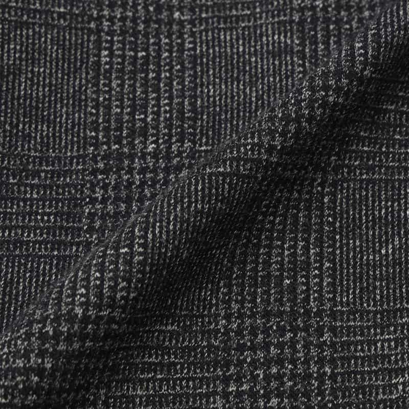 BARNEYS NEW YORK セットアップ グレンチェック柄イージーパンツ DARK GRAY