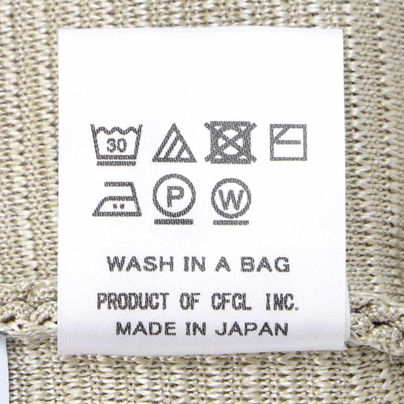 CFCL CFCL＜シーエフシーエル＞ バーニーズ　ニューヨーク限定 巾着バッグ LT BEIGE