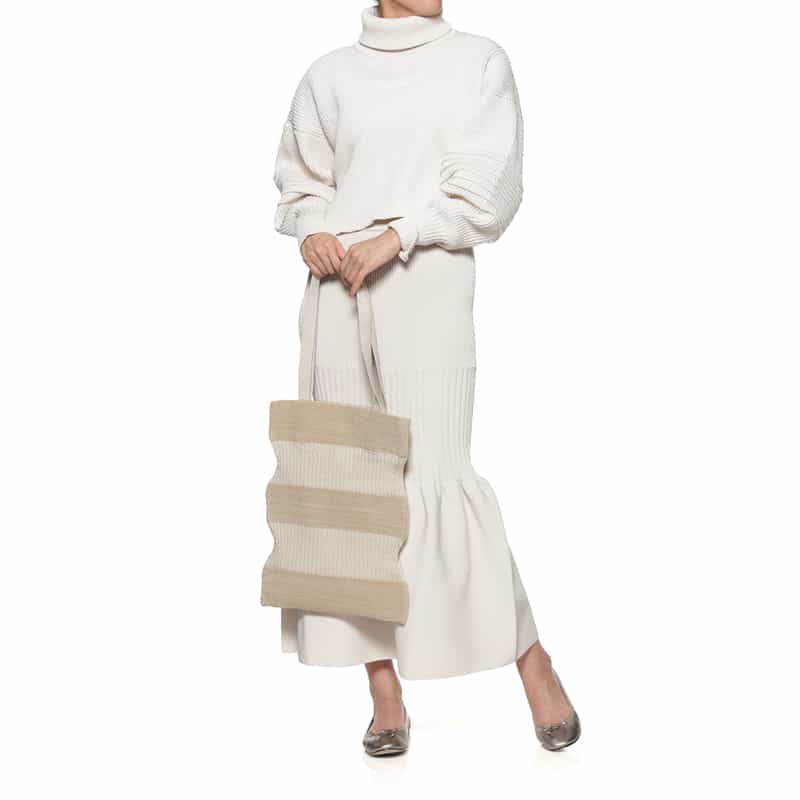 CFCL CFCL＜シーエフシーエル＞ グリッタートートバッグ WHITE