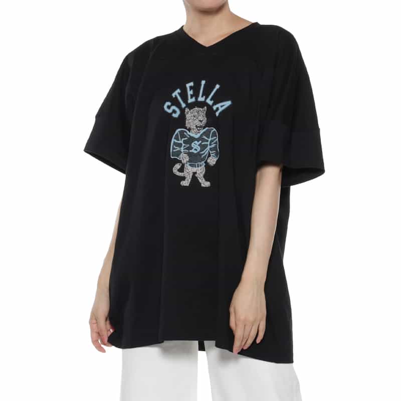 STELLA McCARTNEY STELLA MCCARTNEY＜ステラ マッカートニー＞ プリントTシャツ BLACK