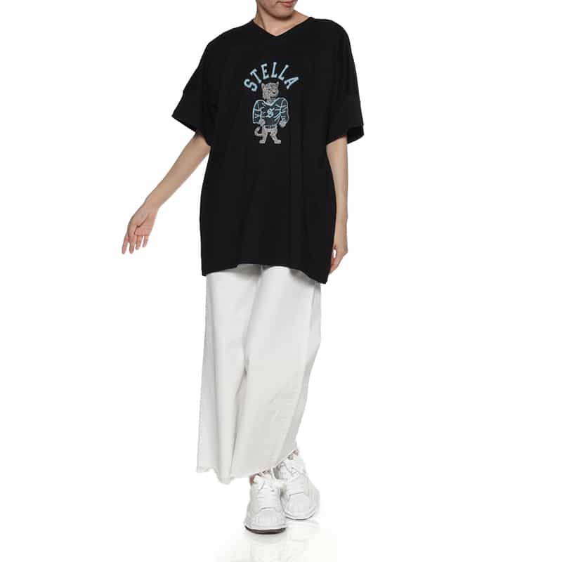 STELLA McCARTNEY STELLA MCCARTNEY＜ステラ マッカートニー＞ プリントTシャツ BLACK