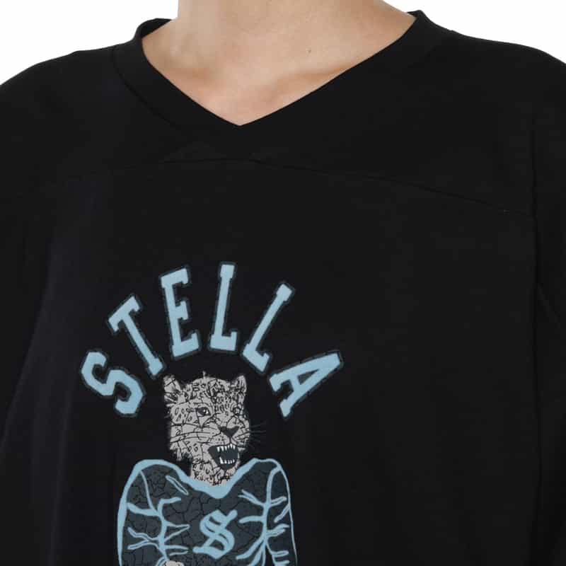 STELLA McCARTNEY STELLA MCCARTNEY＜ステラ マッカートニー＞ プリントTシャツ BLACK