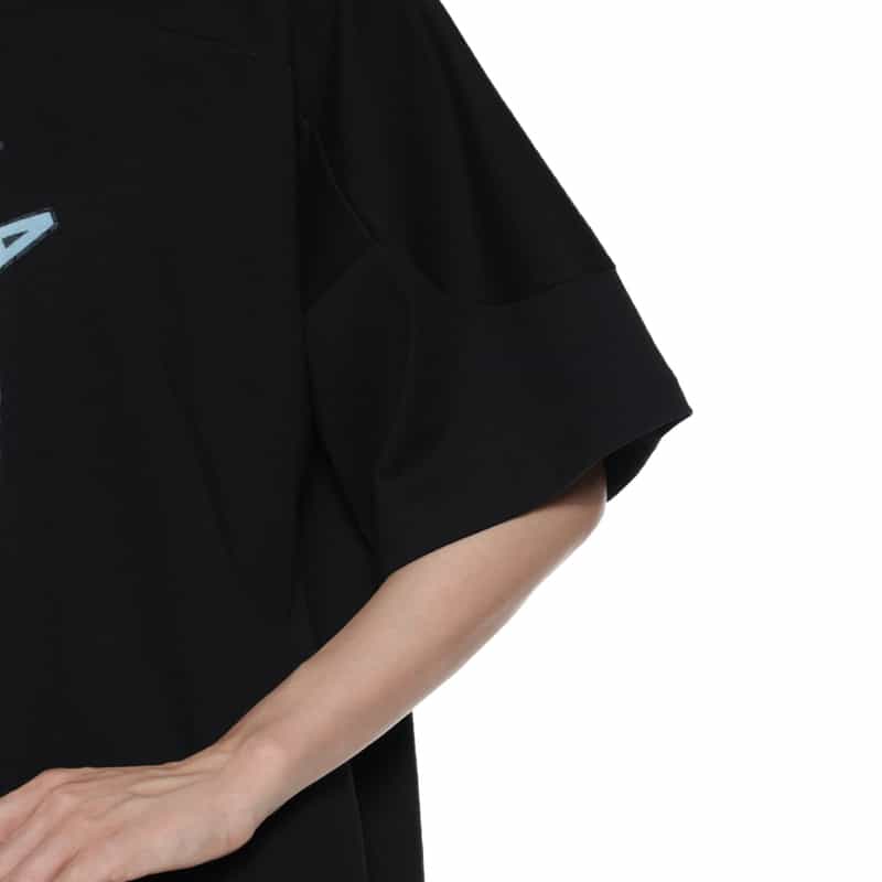 STELLA McCARTNEY STELLA MCCARTNEY＜ステラ マッカートニー＞ プリントTシャツ BLACK