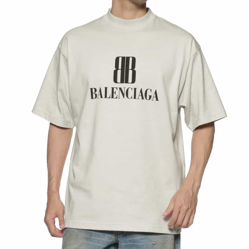 BALENCIAGA BALENCIAGA＜バレンシアガ＞ ロゴTシャツ WHITE