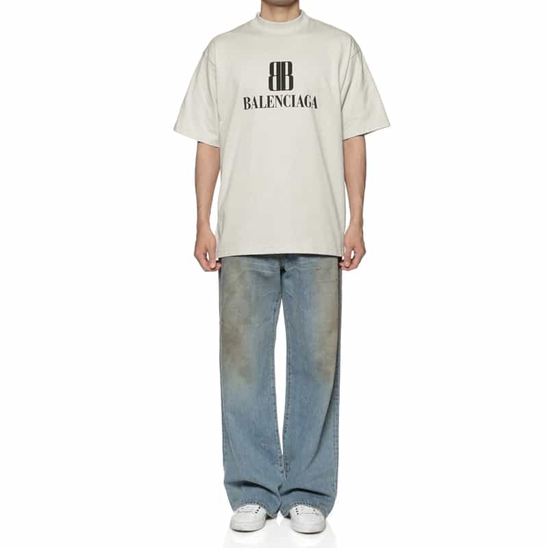BALENCIAGA BALENCIAGA＜バレンシアガ＞ ロゴTシャツ WHITE