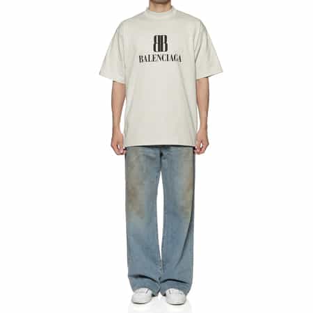 バレンシアガ　ロゴ　Tシャツ 楽天市場】BALENCIAGA バレンシアガ 22AW Medium Fit T-Shirt
