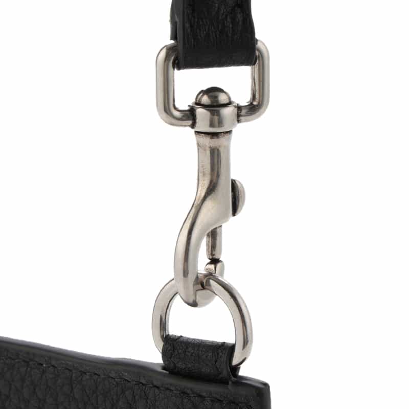 BALENCIAGA BALENCIAGA＜バレンシアガ＞ ショルダーストラップ付カードケース BLACK