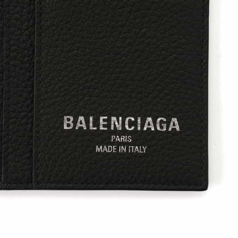 BALENCIAGA BALENCIAGA＜バレンシアガ＞ ショルダーストラップ付カードケース BLACK