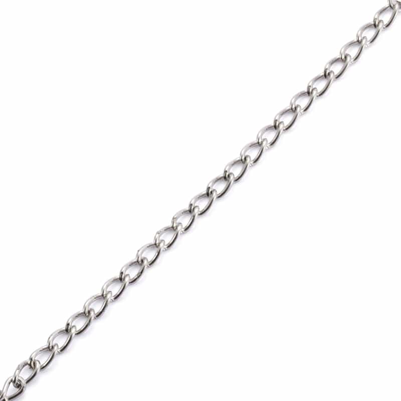 BALENCIAGA BALENCIAGA＜バレンシアガ＞ ロゴチャーム付ブレスレット SILVER