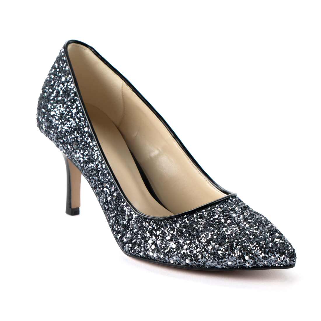 グリッターパンプス