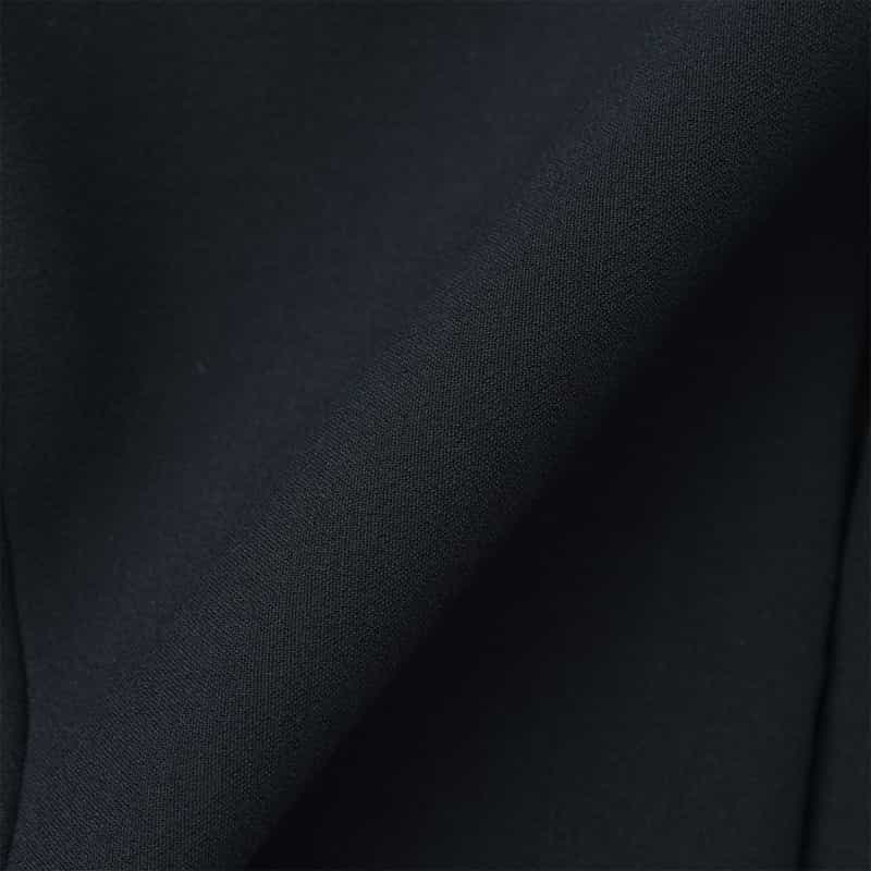 BARNEYS NEW YORK セットアップ ウォッシャブル スリットスリーブ ショートジャケット NAVY