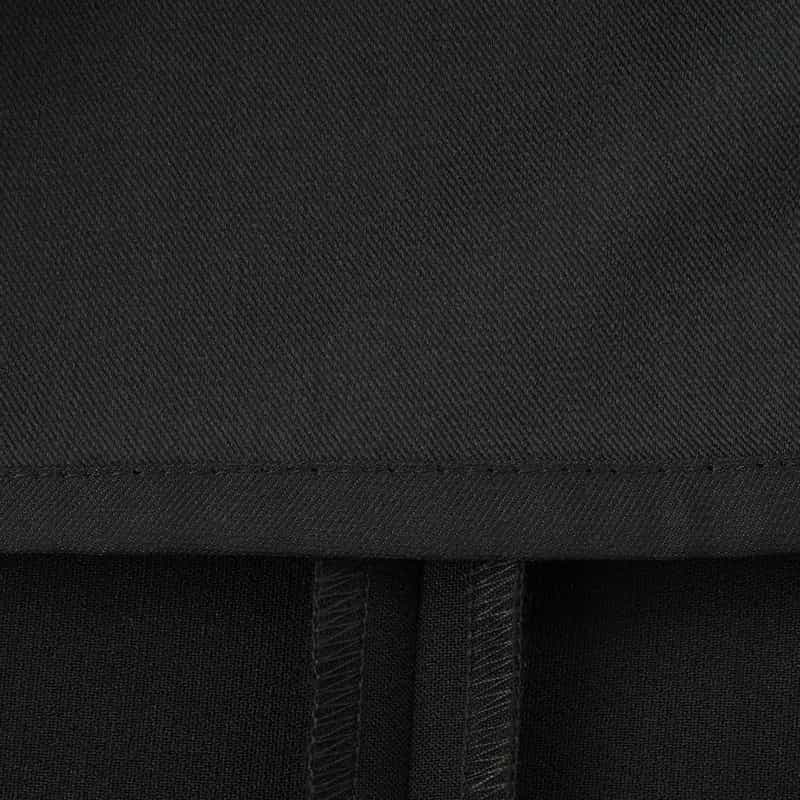 BARNEYS NEW YORK セットアップ ウォッシャブル クルーネックタイトドレス BLACK