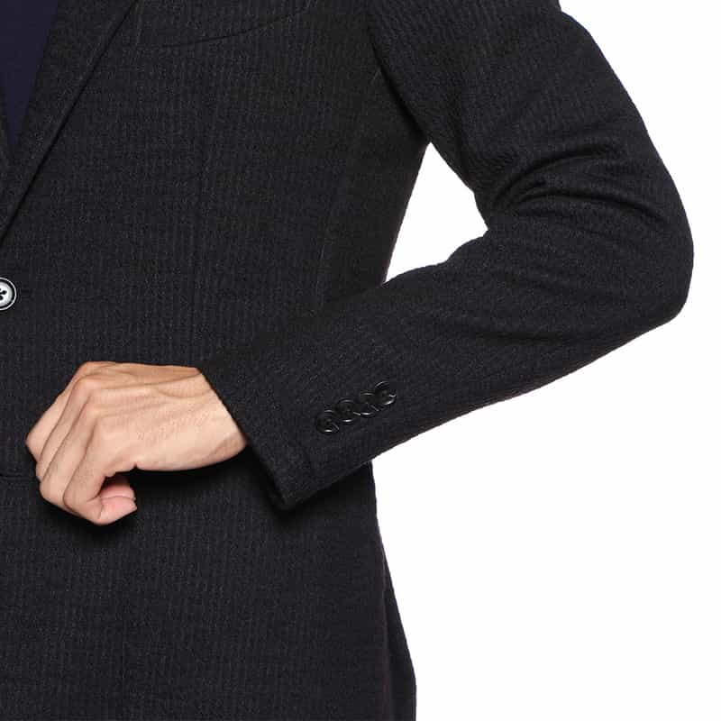 BARNEYS NEW YORK セットアップ ジャージー素材イージージャケット GRAY