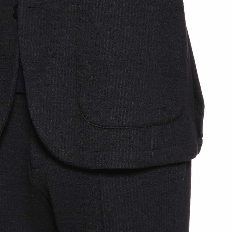 BARNEYS NEW YORK セットアップ ジャージー素材イージージャケット GRAY