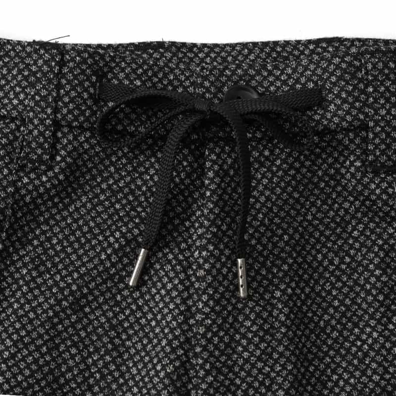 BARNEYS NEW YORK セットアップ ジャージー素材イージーパンツ BROWN