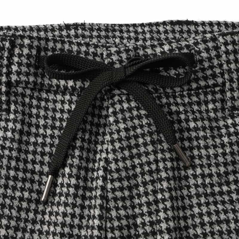 BARNEYS NEW YORK セットアップ ジャージー素材イージーパンツ BLACK