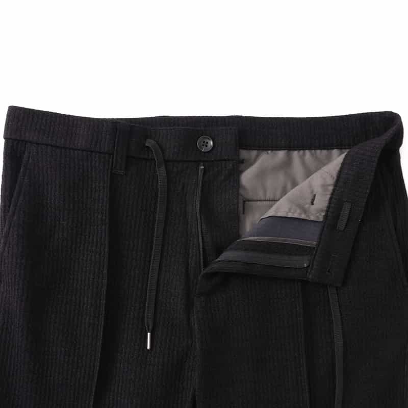 BARNEYS NEW YORK セットアップ ジャージー素材イージーパンツ GRAY