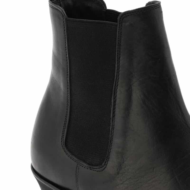 WH WH＜ダブルエイチ＞ サイドゴアブーツ BLACK