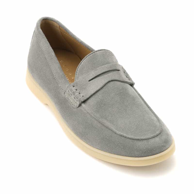 HENDERSON HENDERSON＜ヘンダーソン＞ スエードローファー"ELIA" GRAY