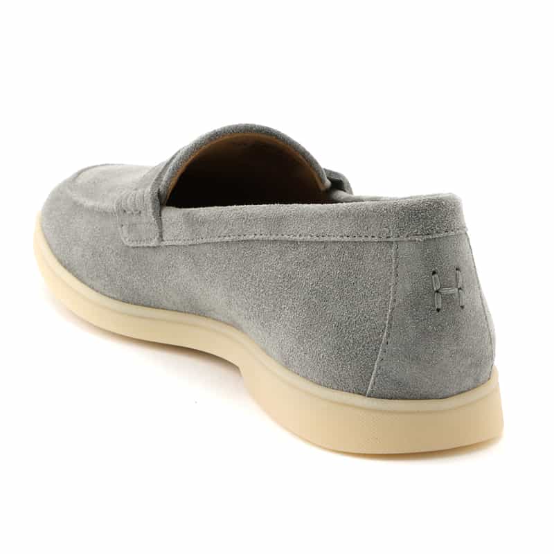 HENDERSON HENDERSON＜ヘンダーソン＞ スエードローファー"ELIA" GRAY