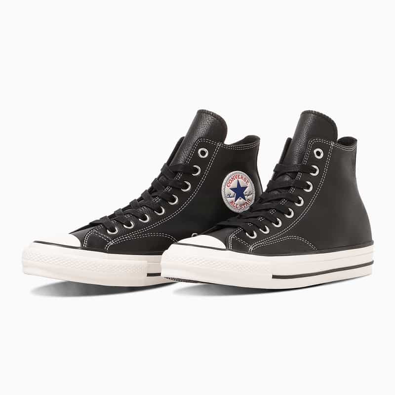 CONVERSE ADDICT CONVERSE ADDICT＜コンバース アディクト＞ ハイカットスニーカー"CHUCKTAYLOR LEATHER HI" BLACK