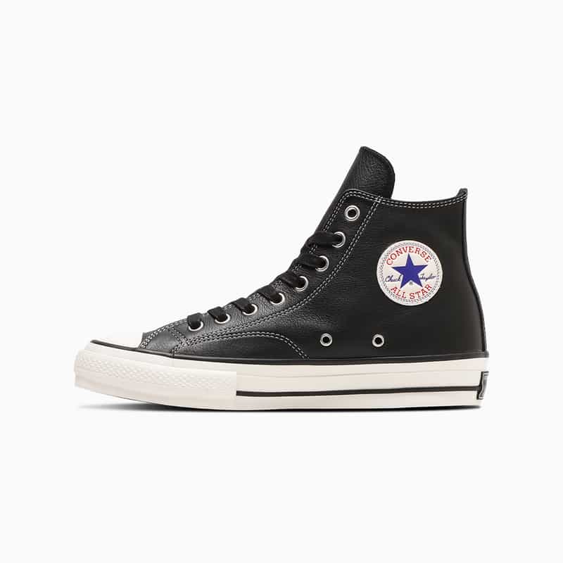 CONVERSE ADDICT CONVERSE ADDICT＜コンバース アディクト＞ ハイカットスニーカー"CHUCKTAYLOR LEATHER HI" BLACK