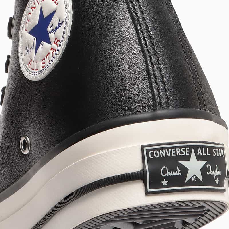 CONVERSE ADDICT CONVERSE ADDICT＜コンバース アディクト＞ ハイカットスニーカー"CHUCKTAYLOR LEATHER HI" BLACK