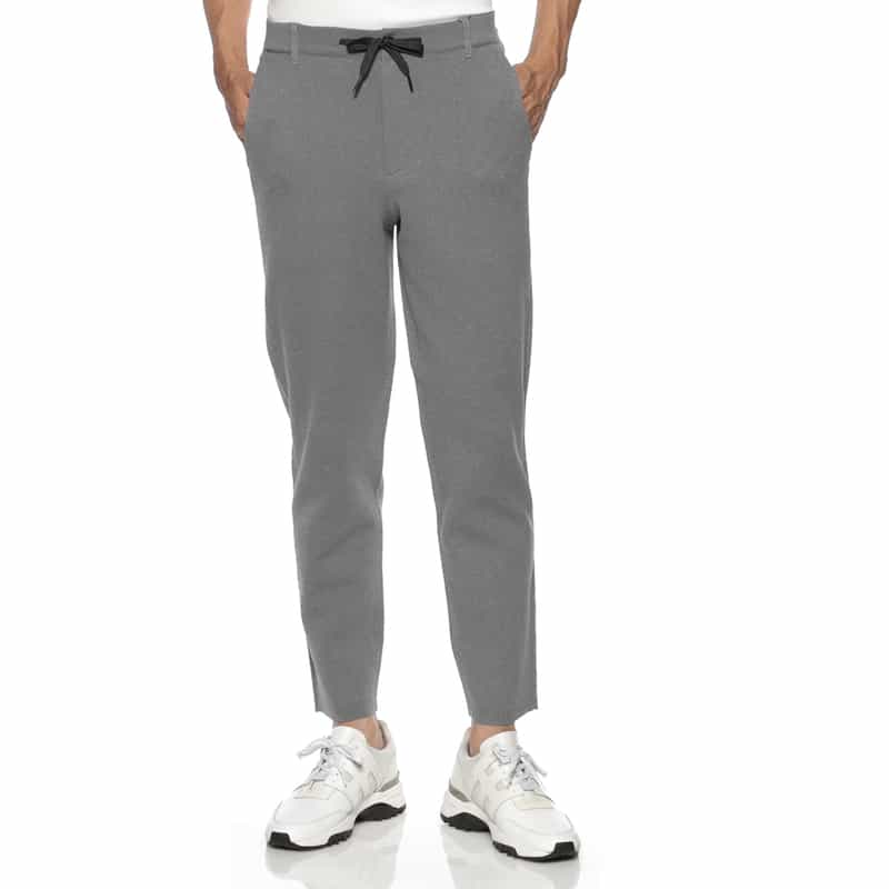 BARNEYS NEW YORK ウォッシャブル セットアップ ニットパンツ GRAY