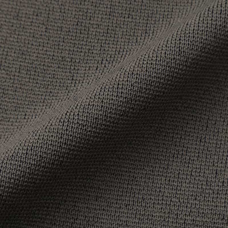 BARNEYS NEW YORK ウォッシャブル セットアップ ニットパンツ DARK GRAY