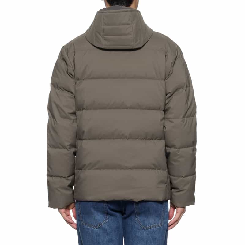 BARNEYS NEW YORK 異素材コンビネーション ダウンブルゾン BEIGE