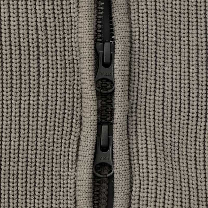 BARNEYS NEW YORK 異素材コンビネーション ダウンブルゾン BEIGE