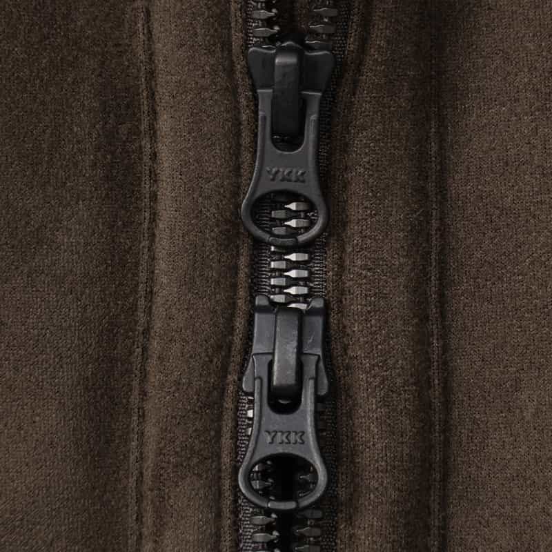 BARNEYS NEW YORK フェイクムートンジャケット BROWN