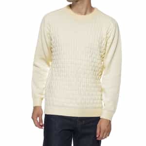 ウォッシャブル ブリスターニットプルオーバー