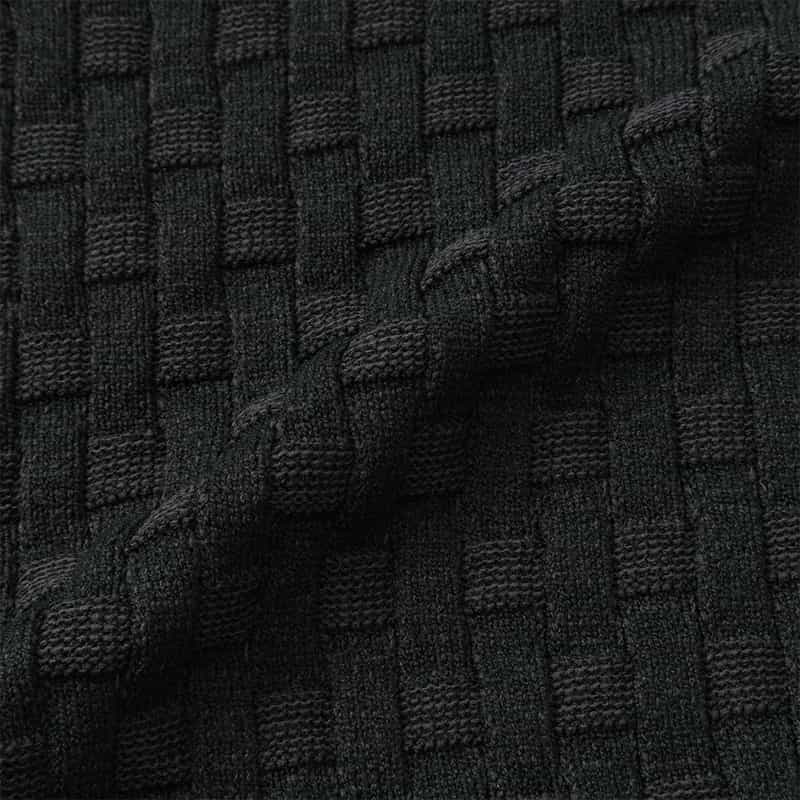 BARNEYS NEW YORK ウォッシャブル ブリスターニットプルオーバー NAVY