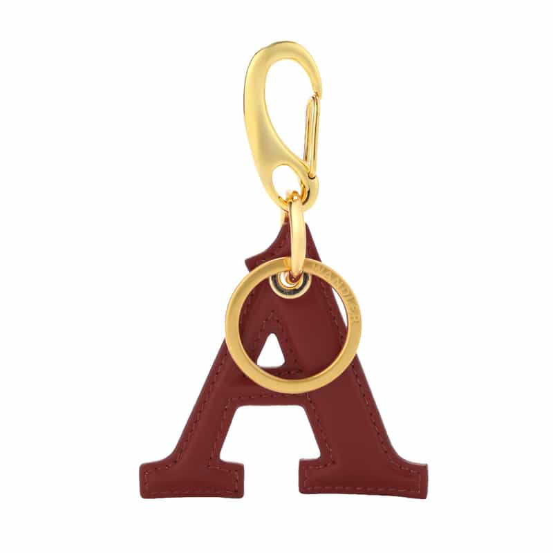 WANDLER WANDLER＜ワンドラー＞ バッグチャーム"A" RED