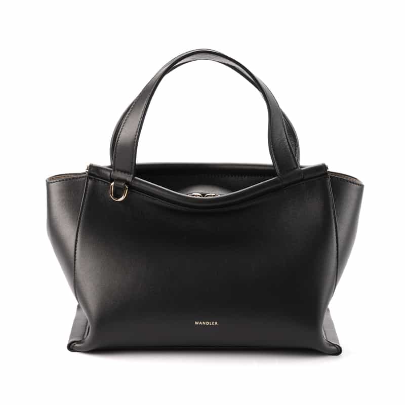 WANDLER WANDLER＜ワンドラー＞ ショルダーベルト付ハンドバッグ BLACK