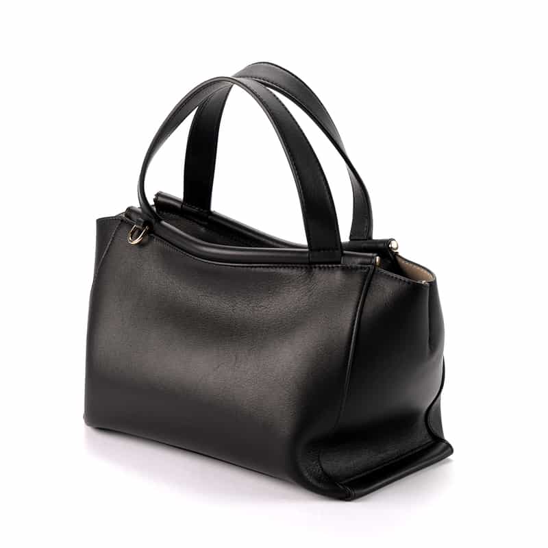 WANDLER WANDLER＜ワンドラー＞ ショルダーベルト付ハンドバッグ BLACK