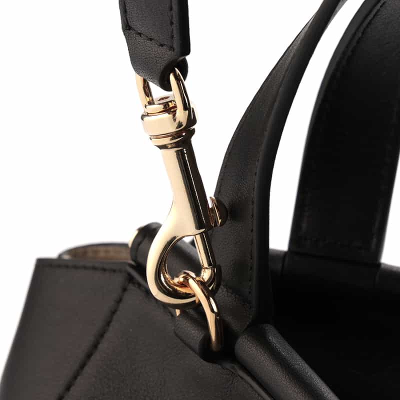 WANDLER WANDLER＜ワンドラー＞ ショルダーベルト付ハンドバッグ BLACK