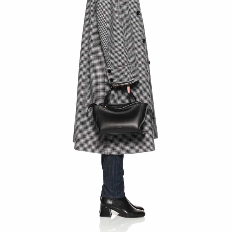 WANDLER WANDLER＜ワンドラー＞ ショルダーベルト付ハンドバッグ BLACK