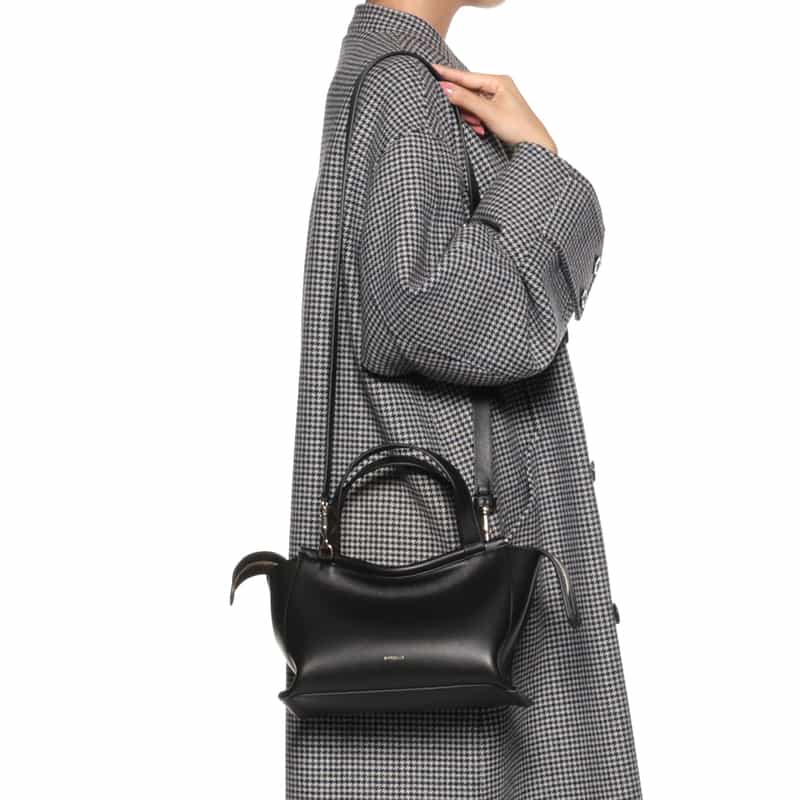 WANDLER WANDLER＜ワンドラー＞ ショルダーベルト付ハンドバッグ BLACK