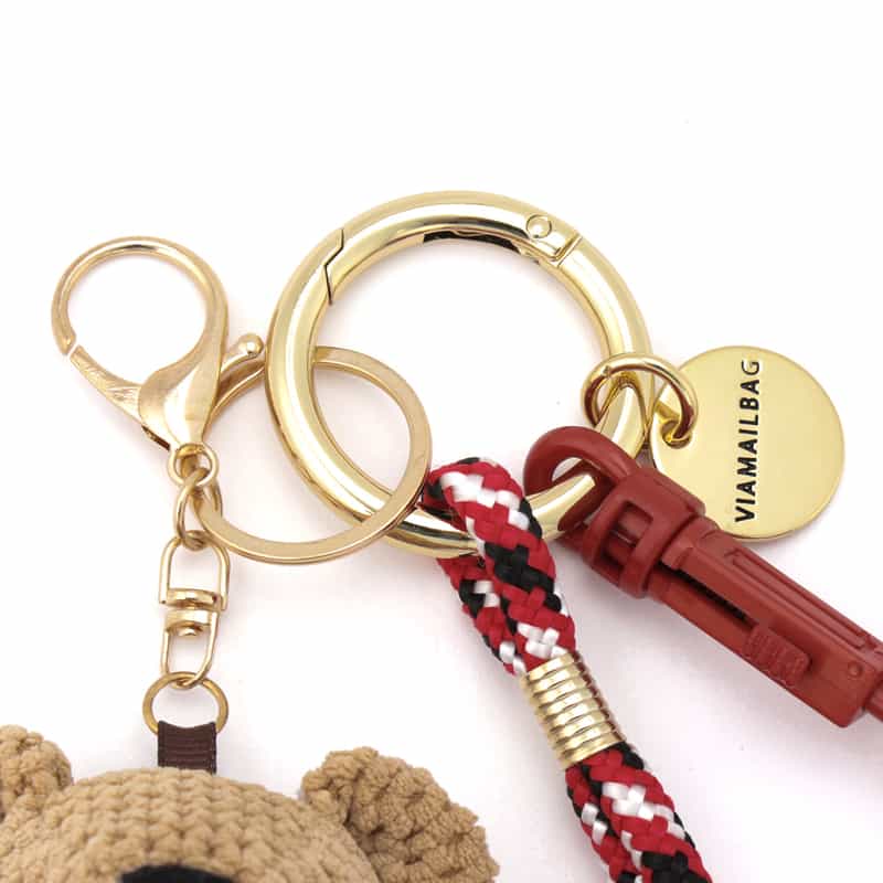 VIAMAILBAG VIAMAILBAG＜ヴィアメイルバッグ＞ バッグチャーム（ベアー） RED