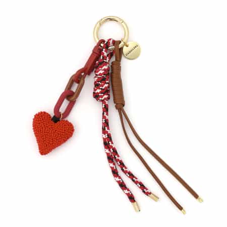 VIAMAILBAG＜ヴィアメイルバッグ＞ バッグチャーム（ハート）
