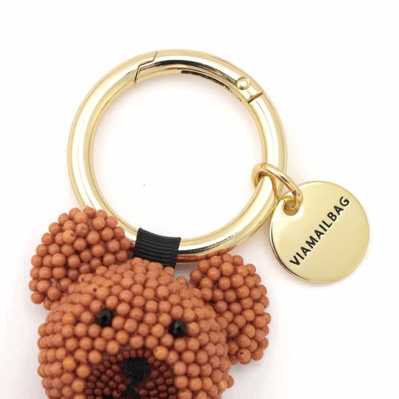 VIAMAILBAG VIAMAILBAG＜ヴィアメイルバッグ＞ バッグチャーム（ベアー） BROWN