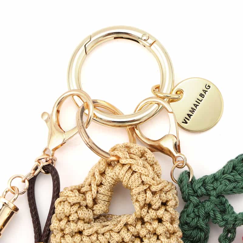 VIAMAILBAG VIAMAILBAG＜ヴィアメイルバッグ＞ バッグチャーム（チェリー） BEIGE