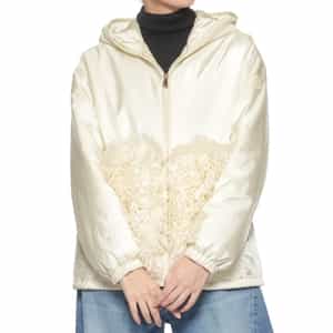 MONCLER＜モンクレール＞ 異素材コンビネーション ジップアップブルゾン