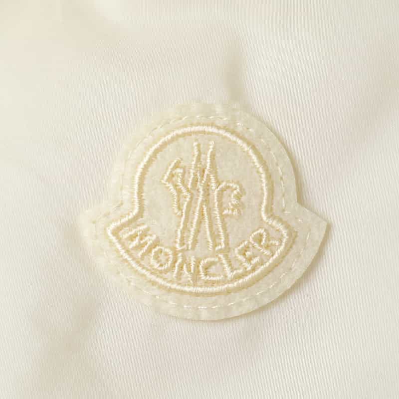 MONCLER MONCLER＜モンクレール＞ 異素材コンビネーション ジップアップブルゾン IVORY
