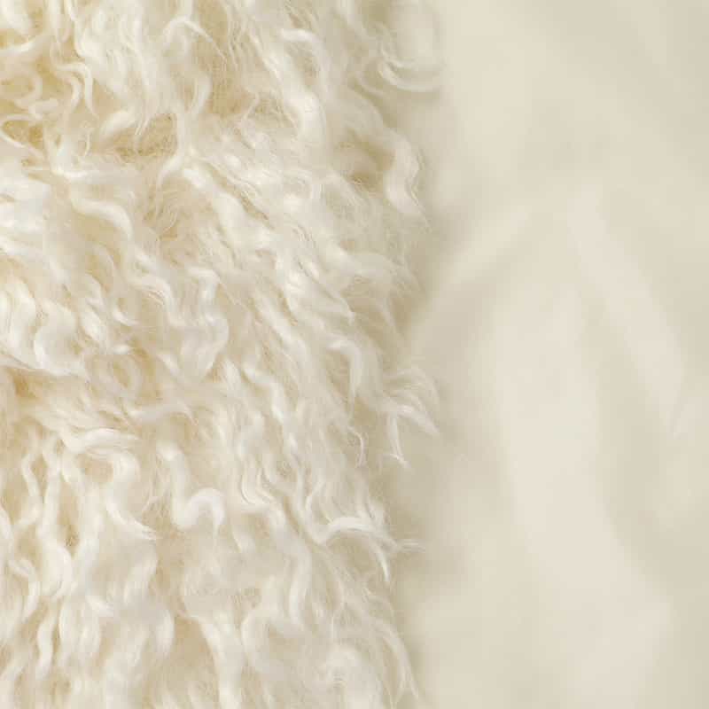 MONCLER MONCLER＜モンクレール＞ 異素材コンビネーション ジップアップブルゾン IVORY