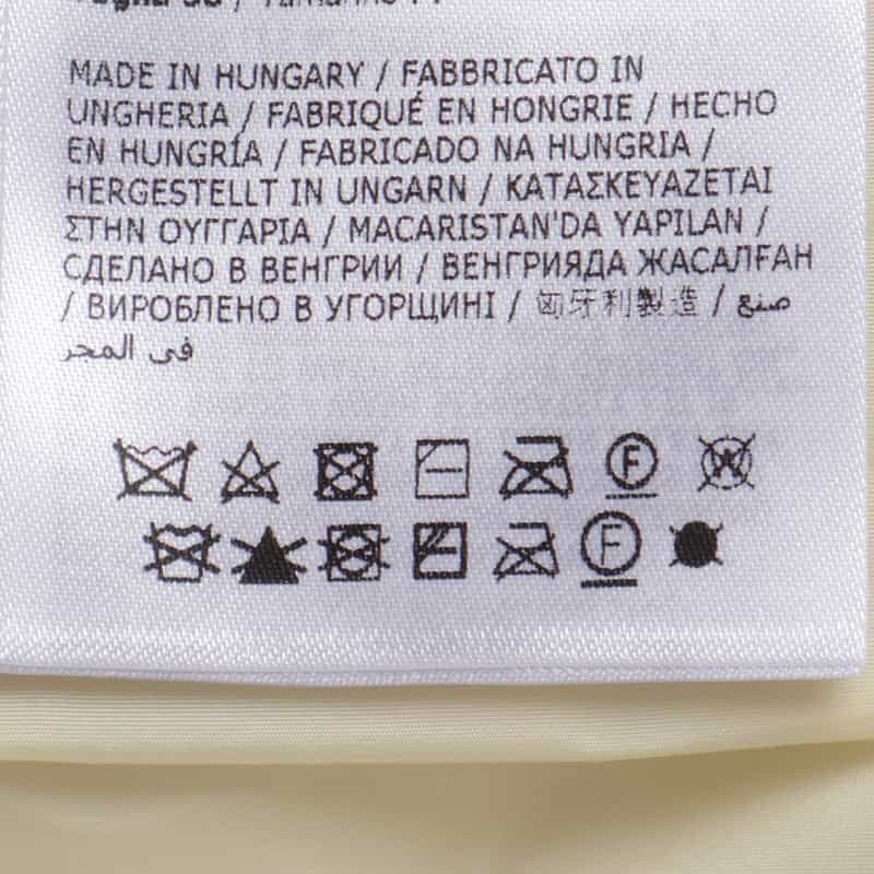 MONCLER MONCLER＜モンクレール＞ 異素材コンビネーション ジップアップブルゾン IVORY