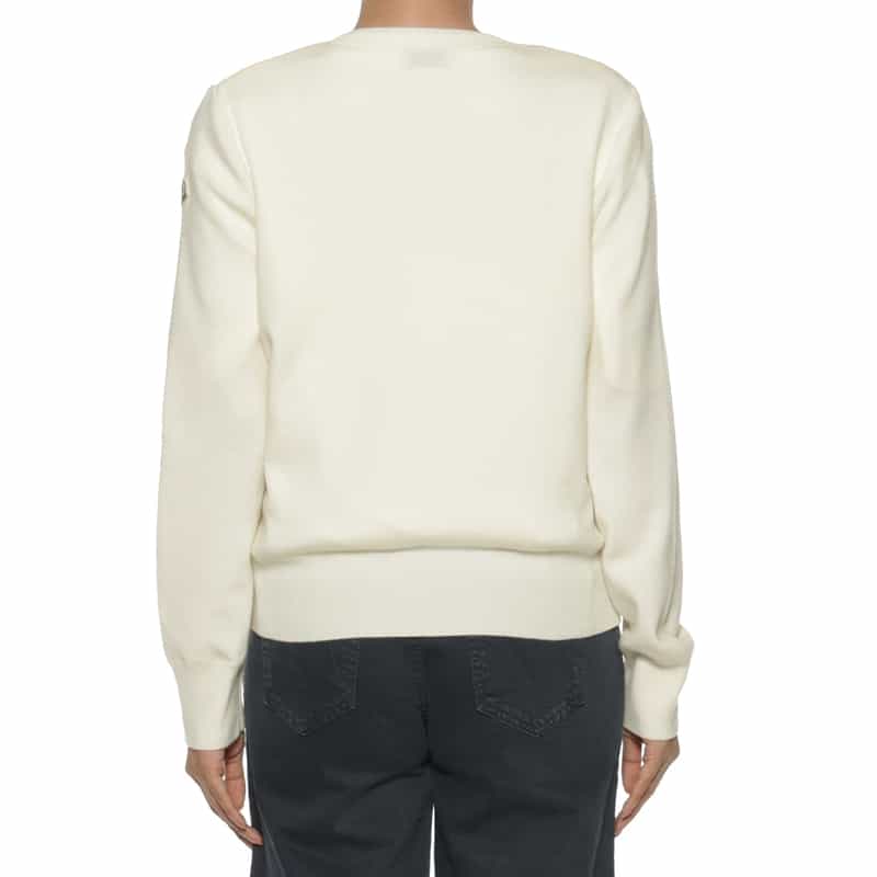 MONCLER MONCLER＜モンクレール＞ ダウンパディング入りカーディガン WHITE