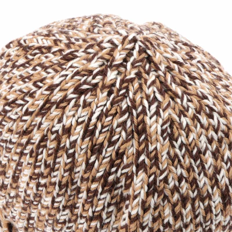 MONCLER MONCLER＜モンクレール＞ ロゴ入りニットキャップ BROWN